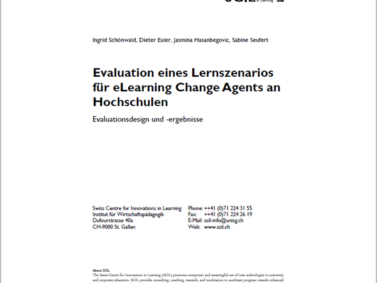 Evaluation eines Lernszenarios fuer eLearning Change Agents an Hochschulen